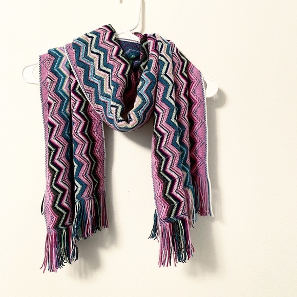 missoni knit scarf